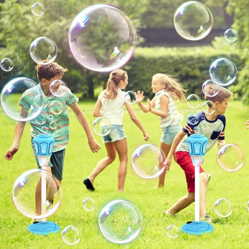 Generic Bubble Torch Fun Garden Lamp Toy with Rechargeable Battery and Adjustable Stand for Kids Outdoor Play - Image 1