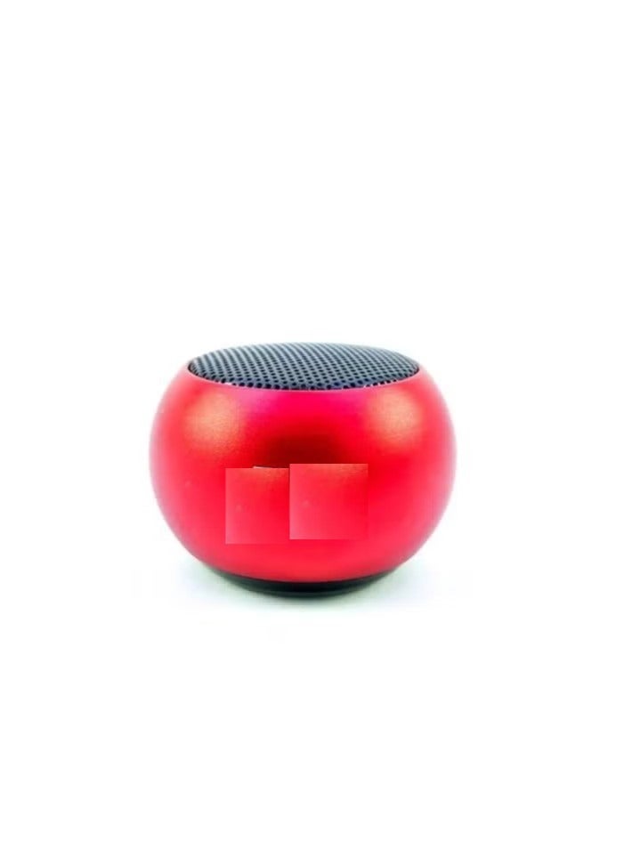 Mini Wireless Speaker with Bluetooth (Red)