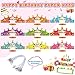 Faccito 36 Pcs Birthday Crowns for Kids Classroom Bulk Happy Birthday Paper Hats with Elastic Band for Classroom Preschool Kindergarten Elementary School Vbs Party Supplies - Image 4