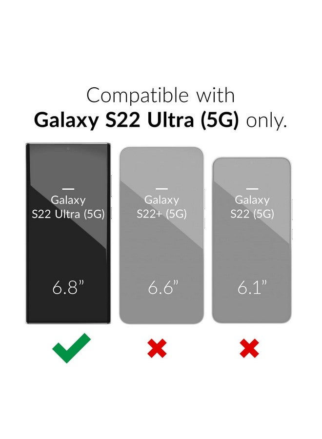 Crave Dual Guard for Samsung Galaxy S22 Ultra, Forest Green, Cellular Phone Case, Shockproof Protection, Dual Layer, TPU/PC - Image 1