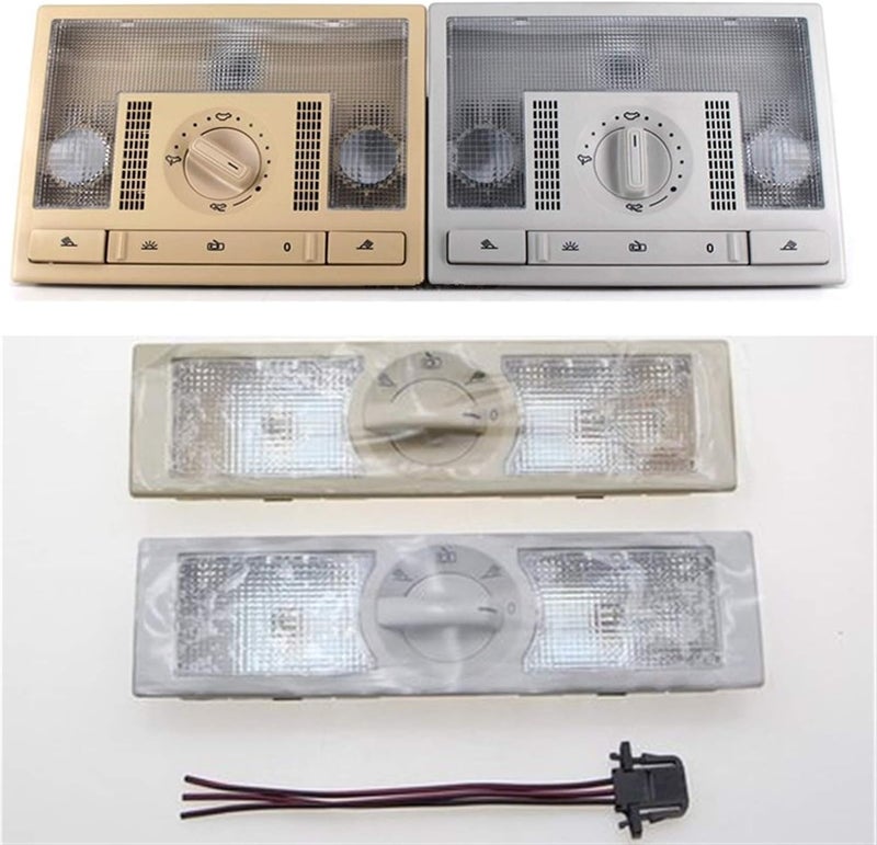 QASULER Reading Light Lamp Switch for VW and Seat Models - Image 2