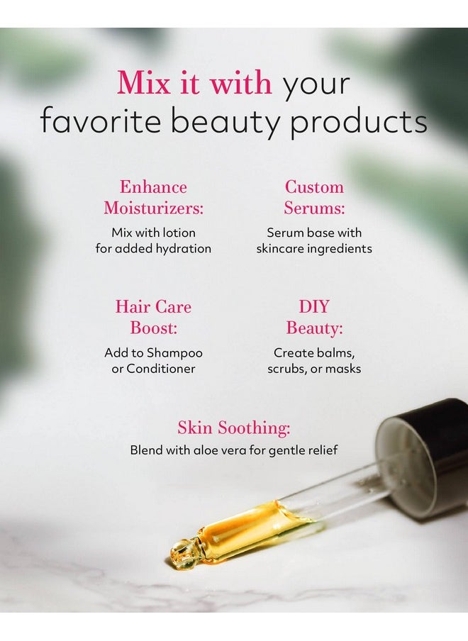 Leven Rose Leven Rose Jojoba Oil, Pure Cold Pressed Natural Unrefined Moisturizer for Skin Hair and Nails 16 Fl. oz  - Image 4