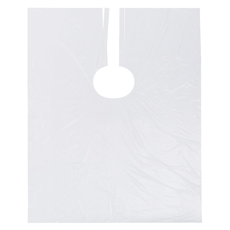 50PCS No-wash Hairdressing Cape Waterproof Hair Dye Shawl Plastic Smock Portable Disposable Salon Cloak DIY Supplies for Home Barbershop - Image 1