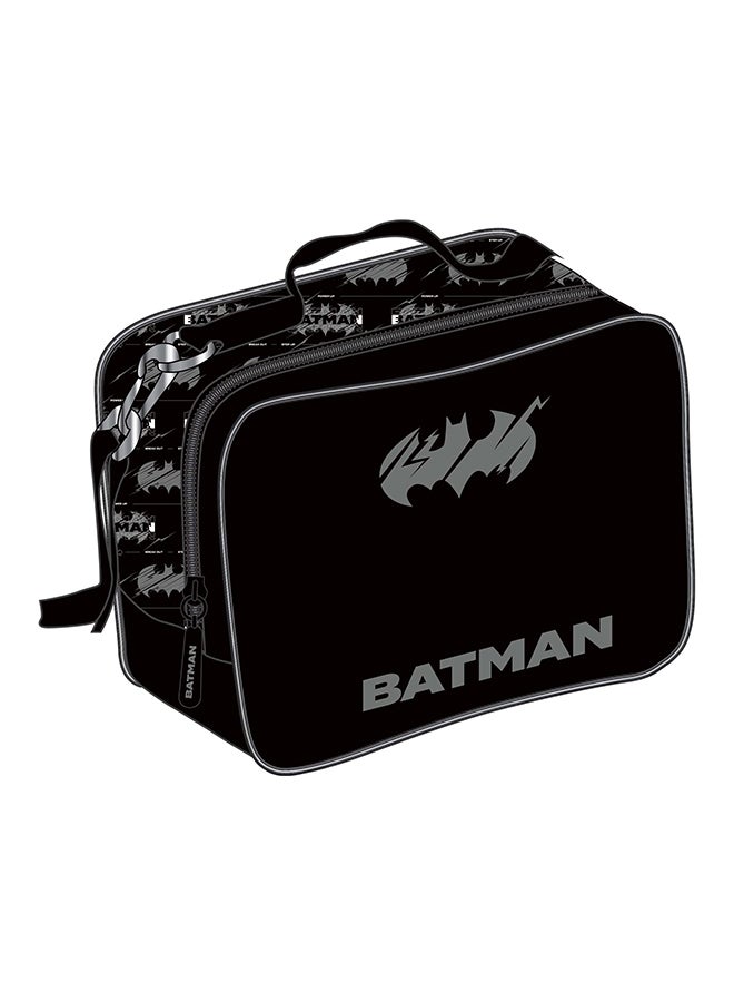 Warner Bros. DC Batman 4 Pcs Backpack Set with Lunch Bag, Water Bottle & Pencil Case - Image 2