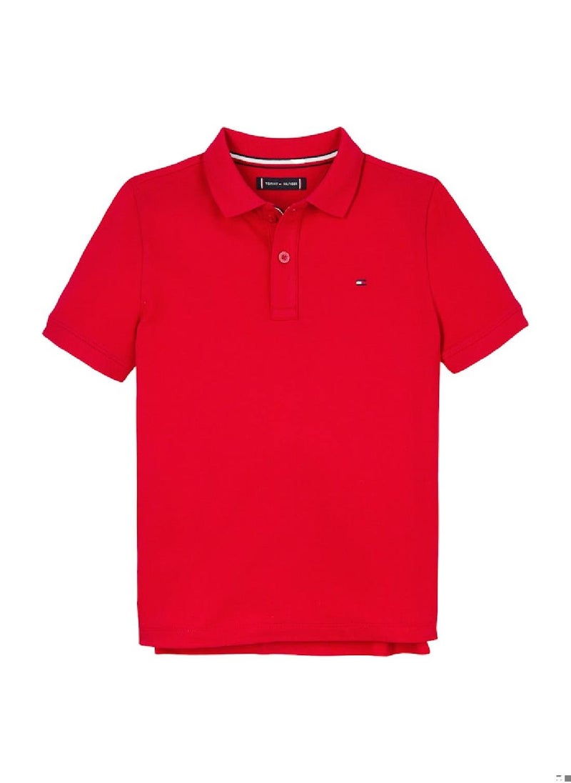 Boys' Essential Flag Embroidery Regular Fit Polo - Cotton, Red - pzsku/Z962A921A83C2ABB546BFZ/45/_/1738737068/6cf0b743-6e14-4464-82d0-4c8d10712e5d