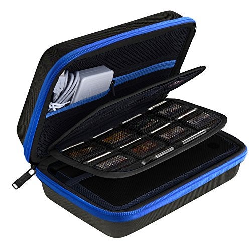 AUSTOR Case for Nintendo New 3DS XL(Black+Blue) - Image 1