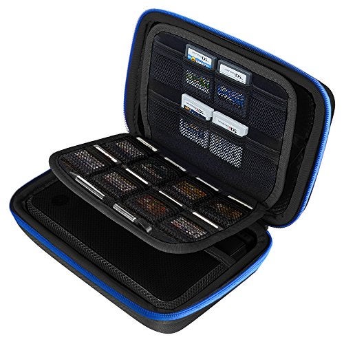 AUSTOR Case for Nintendo New 3DS XL(Black+Blue) - Image 4