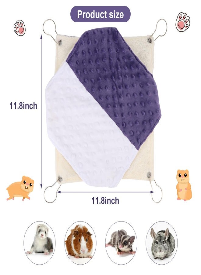 Reshiho Guinea Pig Hammock Rat Hanging Bunk Bed for Small Pets, M - Image 2