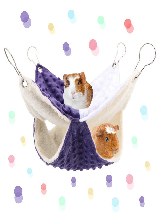 Reshiho Guinea Pig Hammock Rat Hanging Bunk Bed for Small Pets, M - Image 1