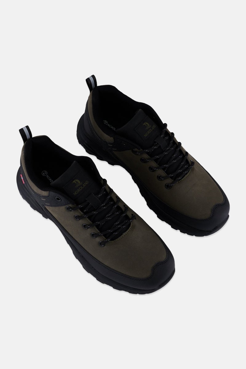 Nordland Men Lace Up Outdoor Shoes, Deep Olive  - Image 4