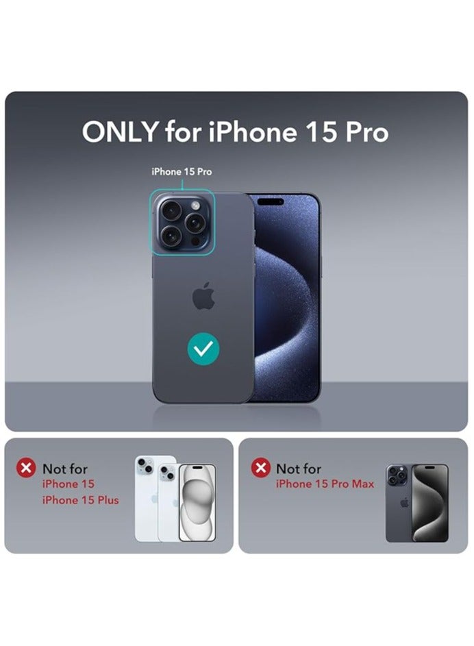 Compatible with iPhone 15 Pro Max Clear Phone Case, Ultra-Thin Anti-Fall Anti-Scratch Anti-Yellow Silicone Protective Cover, for Magsafe Charger, Transparent 6.7 inch Clear  - Image 3