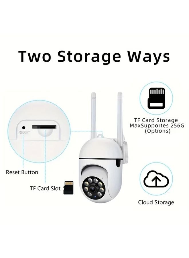 Wireless 1080P HD Security Camera Color Night Vision Two Way Audio Pan Tilt Zoom BSA2R - Image 4
