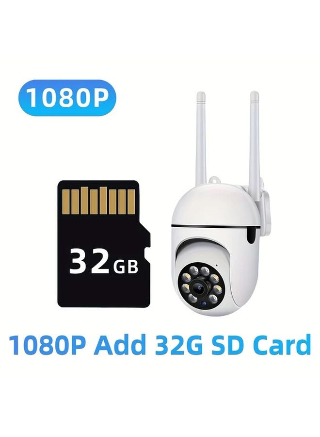 Wireless 1080P HD Security Camera Color Night Vision Two Way Audio Pan Tilt Zoom BSA2R - Image 1