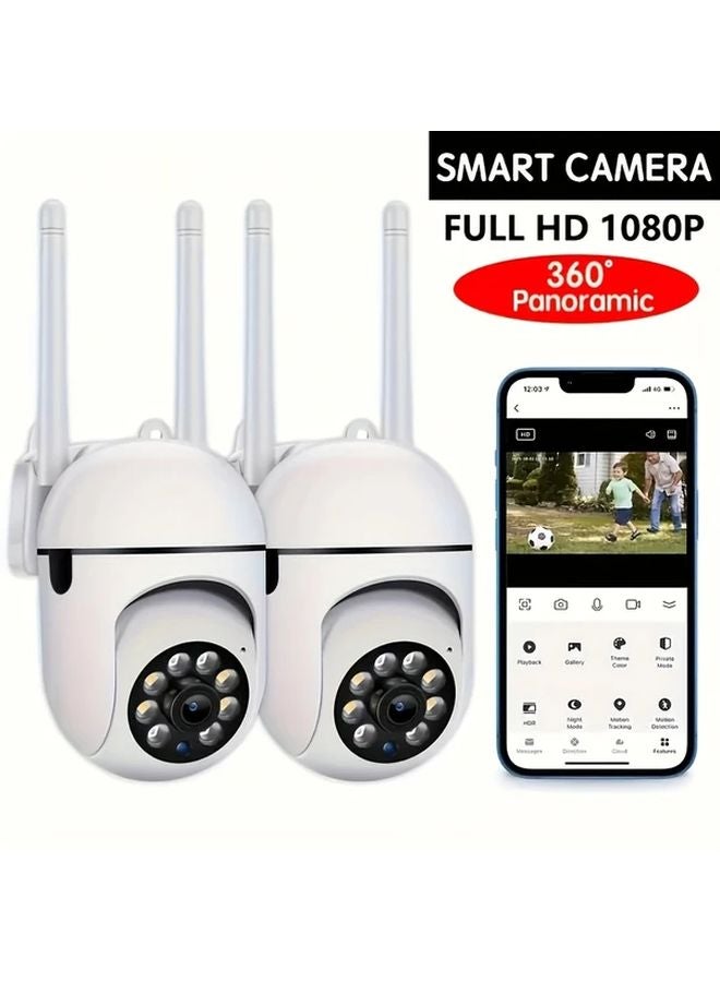 Wireless 1080P HD Security Camera Color Night Vision Two Way Audio Pan Tilt Zoom BSA2R - Image 2