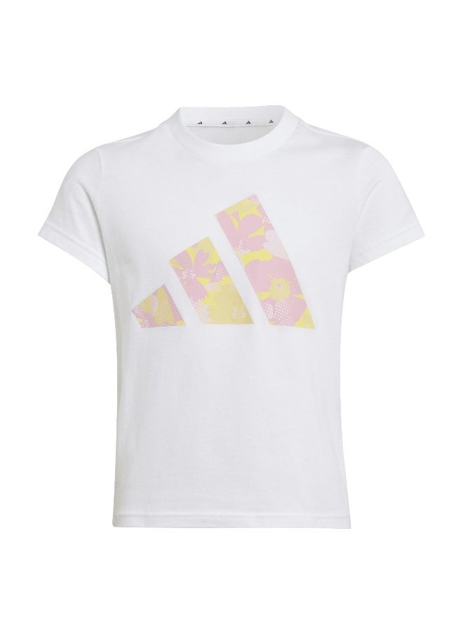 Adidas - adidas seasonal essentials flower juniors women t-shirt - Image 1