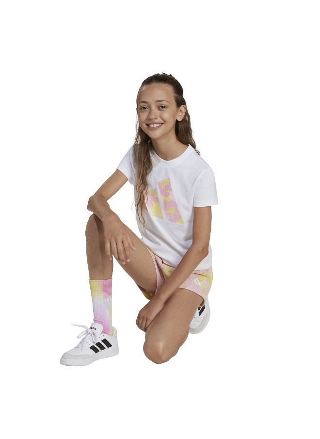 Adidas - adidas seasonal essentials flower juniors women t-shirt - Image 1