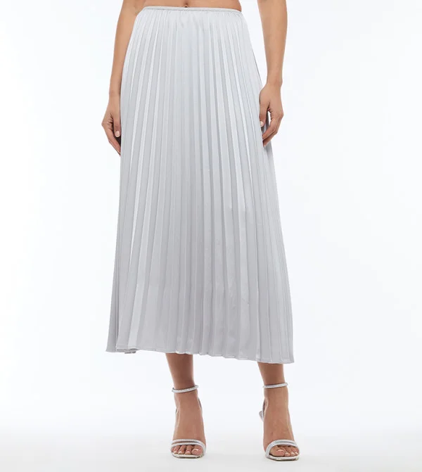 BCBG BCBG SOLID METALLIC SKIRT