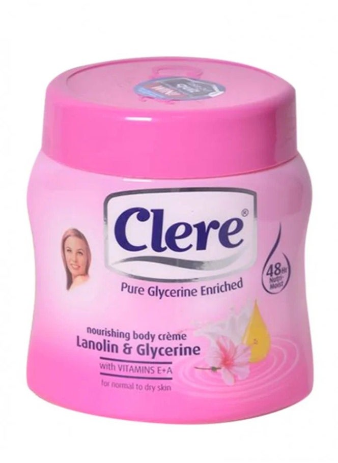 CLERE - Pure Glycerine Body Cream 500ml - Image 1