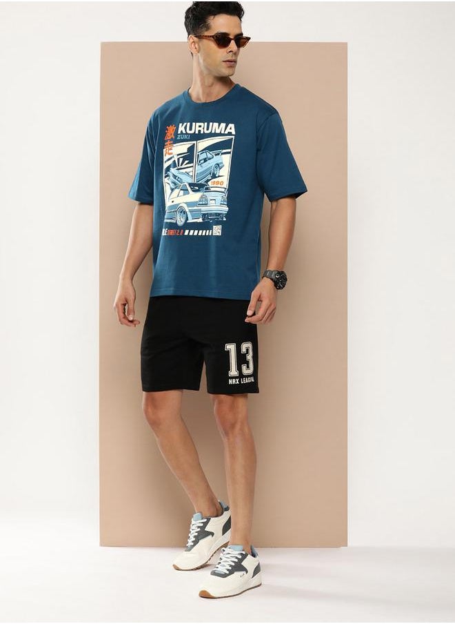 Difference of Opinion Oversized Drop-Shoulder Graphic Print T-Shirt by Styli  - Image 4