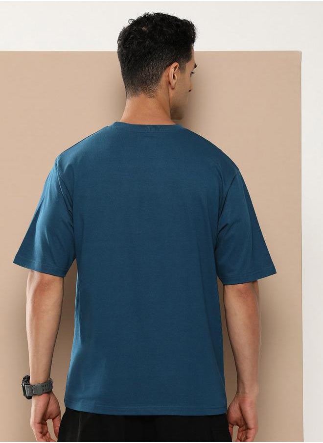 Difference of Opinion Oversized Drop-Shoulder Graphic Print T-Shirt by Styli  - Image 3