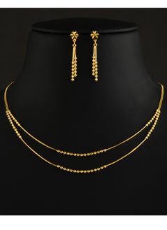 BAFLEH JEWELLERY Crafted to Shine, Designed to Feel Weightless – Discover Bafleh Jewellery’s Lightweight 22kt Gold Necklace Set 
