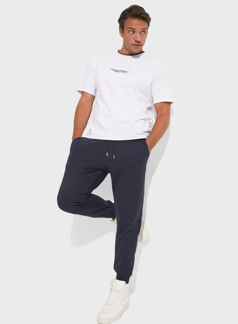 جون Essential Drawstring Sweatpants