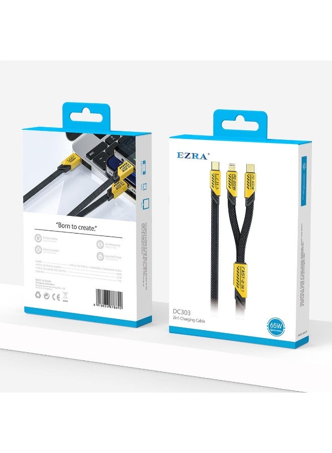 Ezra 2-in-1 Fast Charging Cable DC303