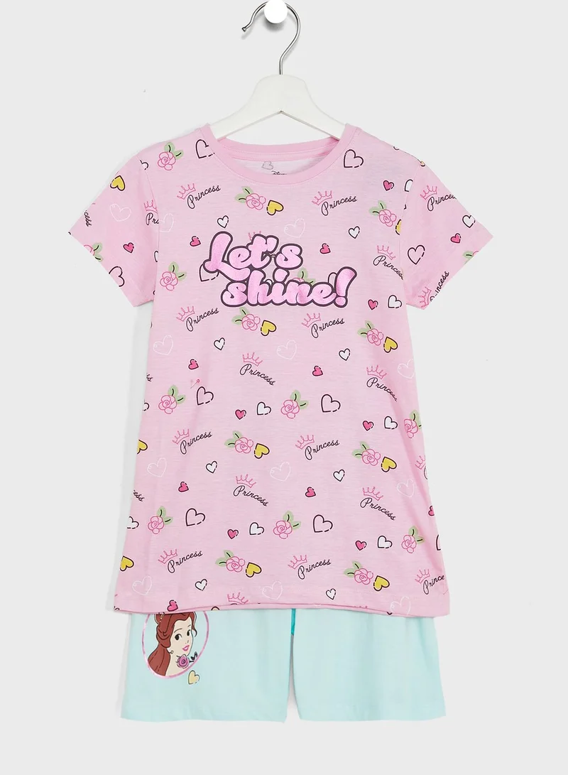 Disney Youth Belle Pyjama Set