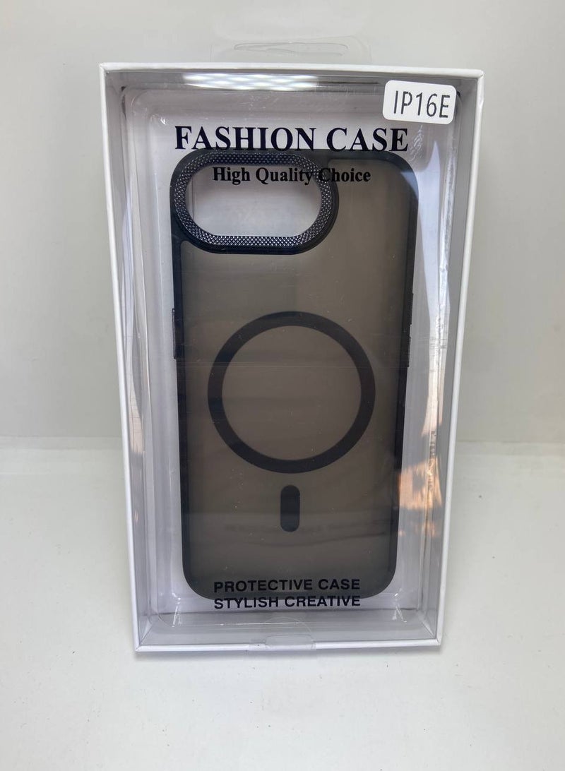 Eco Case for iPhone 16E Case Magnetic Translucent Matte Phone Cases [Compatible with MagSafe] Thin Slim Fit Shockproof Bumper Hard Protective Cover for Women Men Girls - Image 2