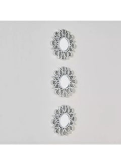 Home Box Faiz 3-Piece Decorative Mirror Set - 25 cm  - Image 1