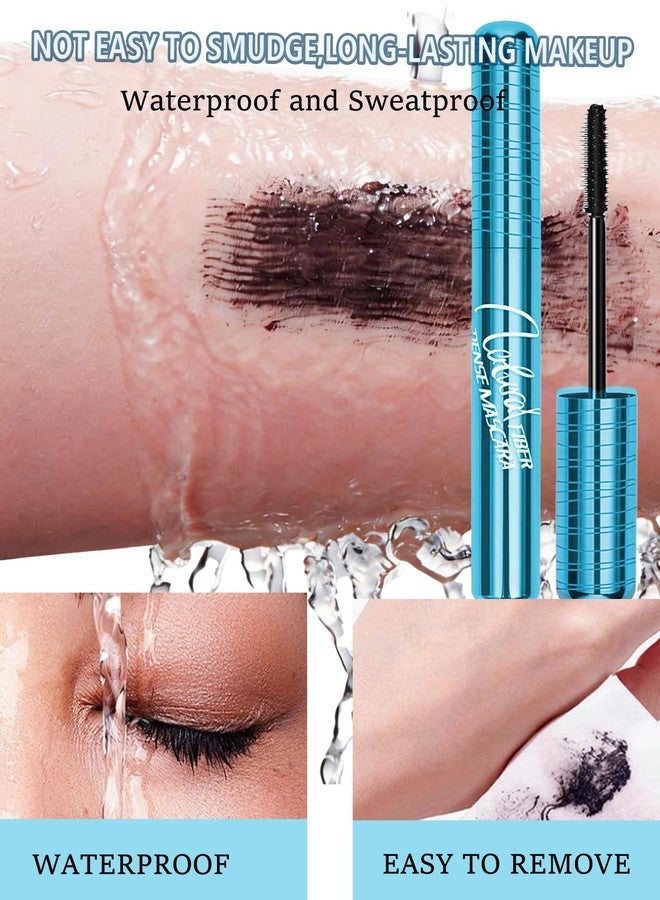 DuaTana Mascara for Older Women 60 Plus,Black Waterproof Mascara Lengthening for Seniors,Prime Mascaras Volumizing Hypoallergenic Máscara with Thinning Lashes for Sensitive Eyes, Smudge-proof Long Lasting - Image 4