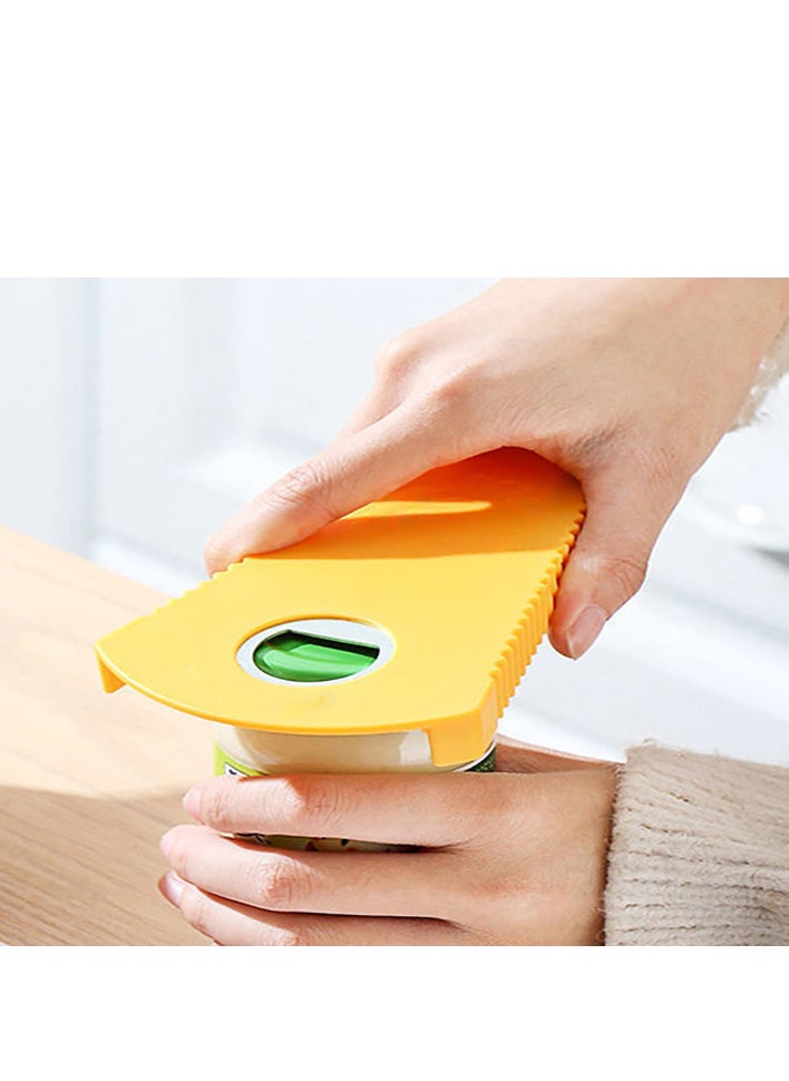 Generic - 2PCS Easy Grip 4in1 Jar Opener Effortless Opening for Weak Hands - Multifunctional Kitchen Tool for Bottles Cans Jars and More Essential Home Assistance   ﻿ - Image 1