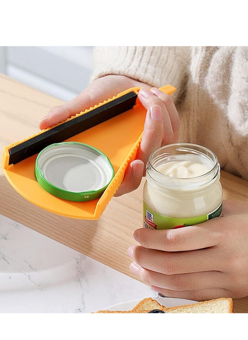 Generic - 2PCS Easy Grip 4in1 Jar Opener Effortless Opening for Weak Hands - Multifunctional Kitchen Tool for Bottles Cans Jars and More Essential Home Assistance   ﻿ - Image 1