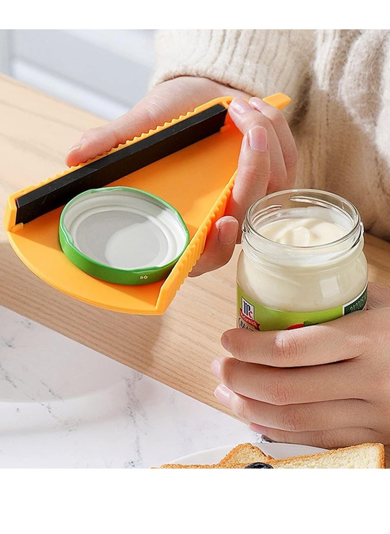 Generic - 2PCS Easy Grip 4in1 Jar Opener Effortless Opening for Weak Hands - Multifunctional Kitchen Tool for Bottles Cans Jars and More Essential Home Assistance   ﻿ - Image 1