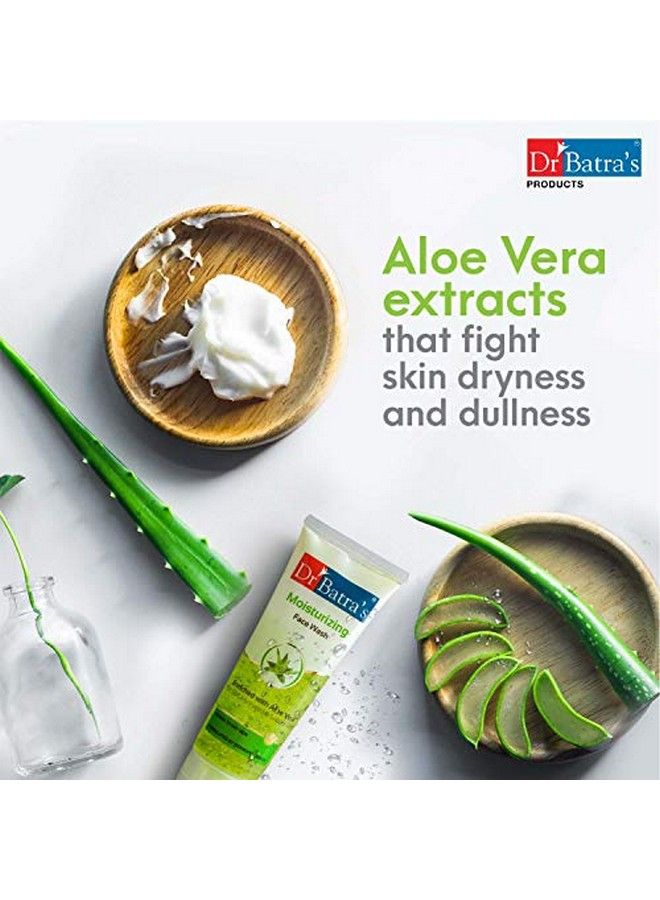 Dr Batra's Face Wash Daily Care 100 Gm Face Wash Moisturizing 100 Gm And Face Wash Instant Glow 50 Gm ( Pack Of 3 For Men And Women) - Image 5