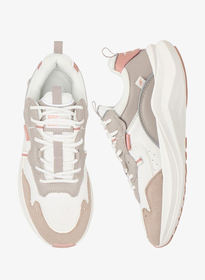 kangaROOS Women's Panelled Sports Shoes with Lace-Up Closure - Image 3