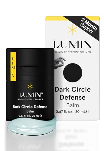 LUMIN Lumin  Mens Dark Circle Defense Balm  AntiAging Korean Formulated Eye Cream Treatment for dark circles fine lines  wrinkles Suitable for all skin types Daily Use 20ml 1Pack