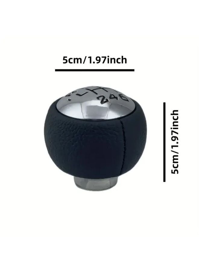 Black 6 Speed Manual Transmission Gear Shift Knob Replacement For Peugeot 307 308 3008 407 5008 807 Citroen C3 C4 C8 - Image 2