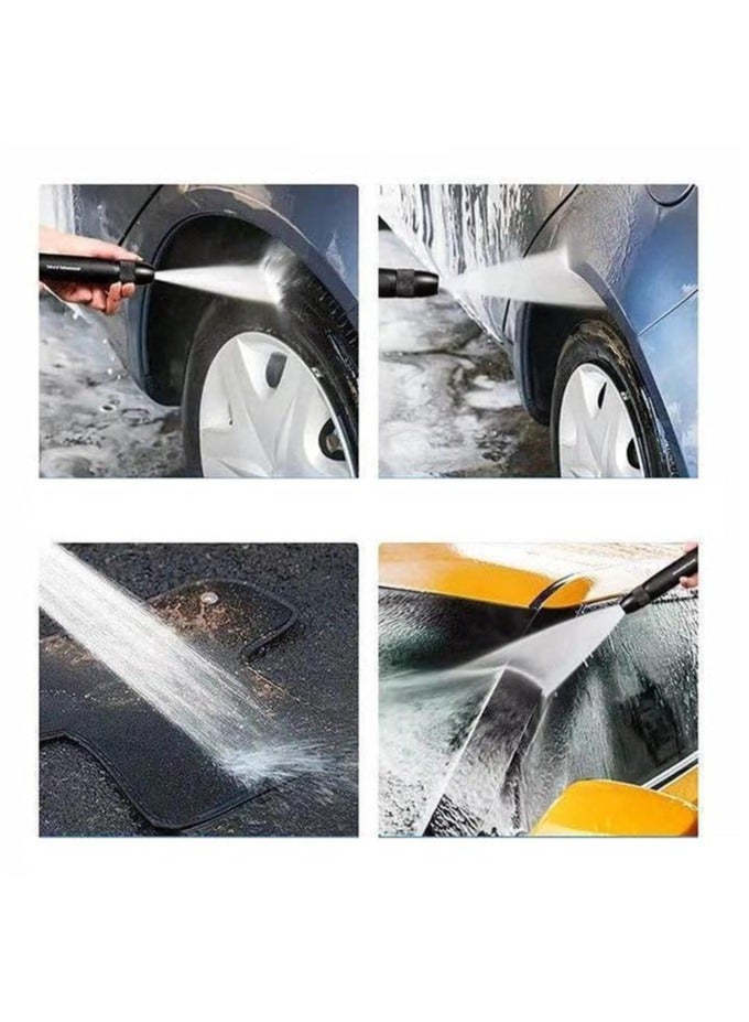 Car Washing High Pressure Water Gun Nozzle,Garden Hose Nozzle Spray - High Pressure Metal Water Gun Sprinkler,Adjustable Metal Nozzle Garden Hose Sprinkler - Image 4