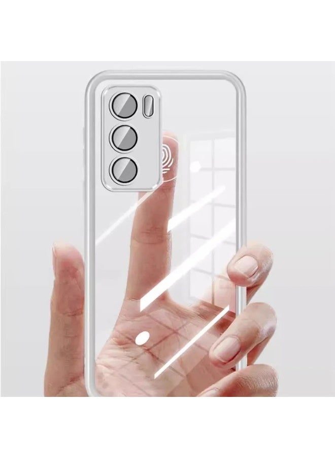 General Phone case for Realme C75X Transparent, Case forRealme C75X shockproof, TPU Cover with Camera Lens Protector  - Image 2