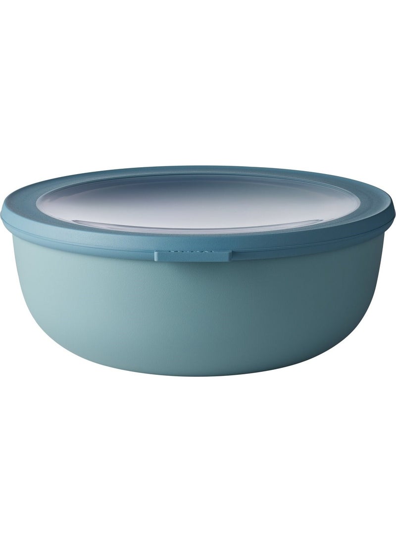Mepal - Multi Bowl Cirqula Round Storage Container 2250 ml - Nordic Green - Image 1