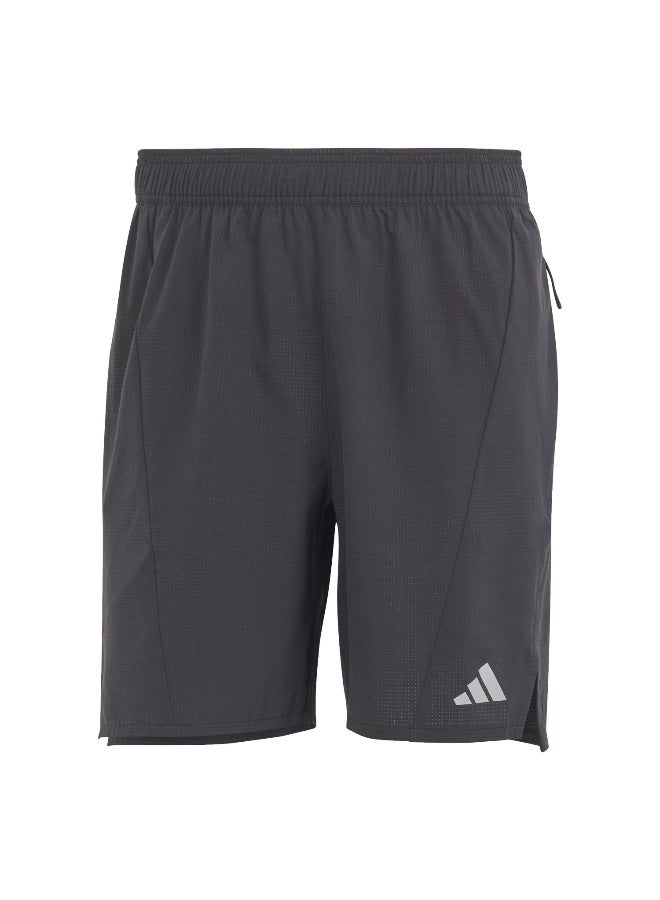 D4T Hr Sho Black Training Shorts For Men XS 7"
