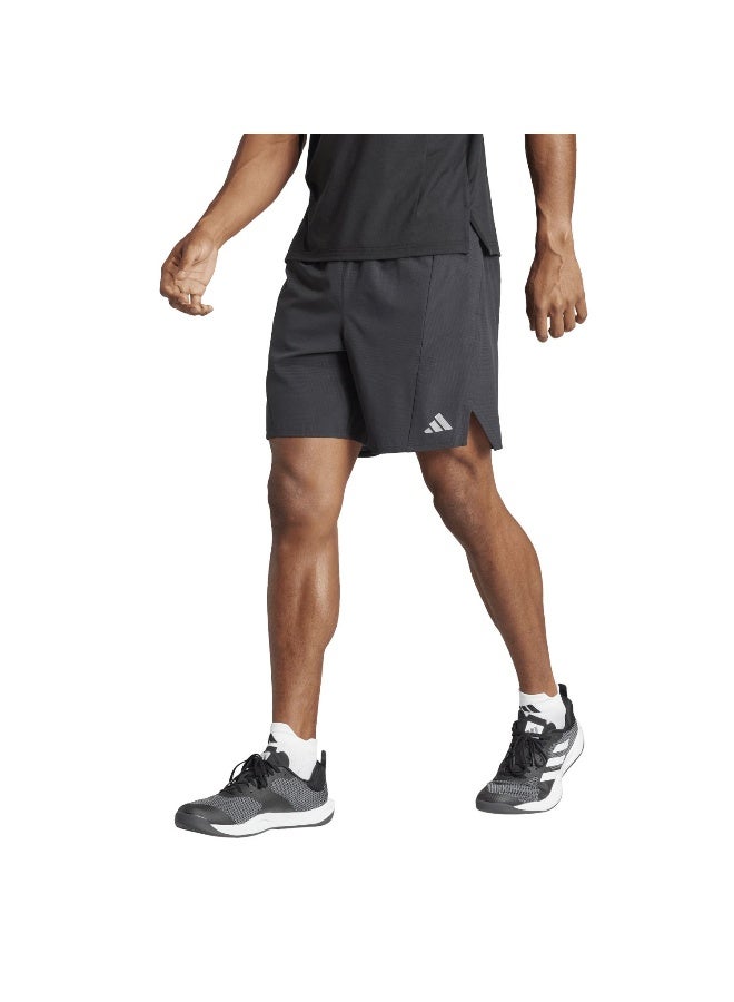 D4T Hr Sho Black Training Shorts For Men XS 7"