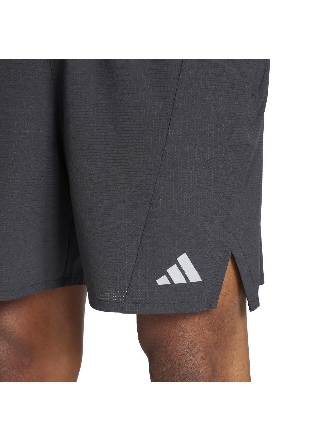 D4T Hr Sho Black Training Shorts For Men XS 7"