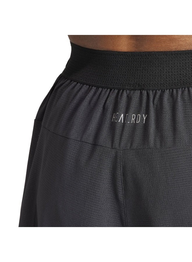 D4T Hr Sho Black Training Shorts For Men XS 7"