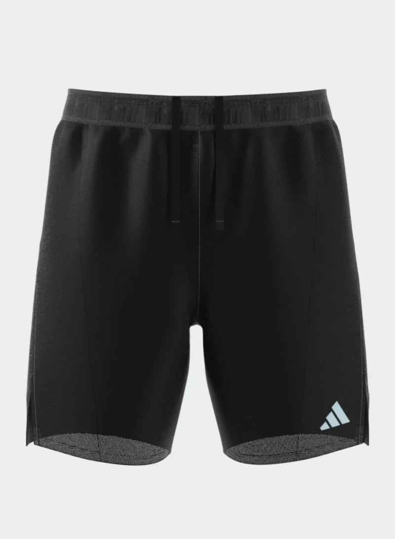 Adidas D4T Hr Sho Black Training Shorts For Men XS 7"