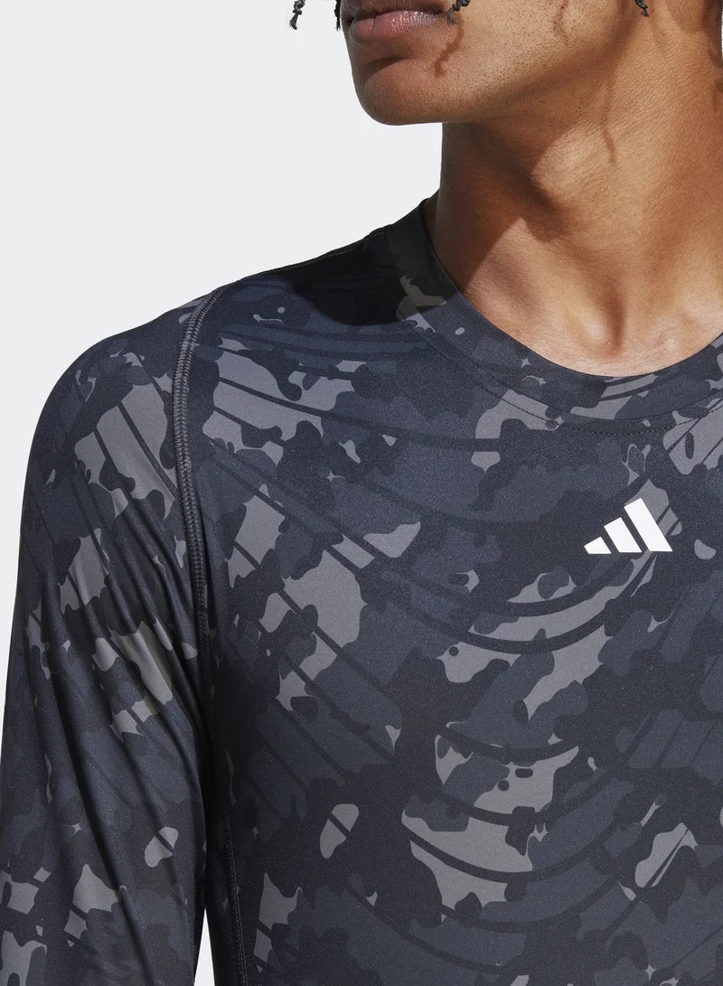 Adidas Techfit Aop T-Shirt