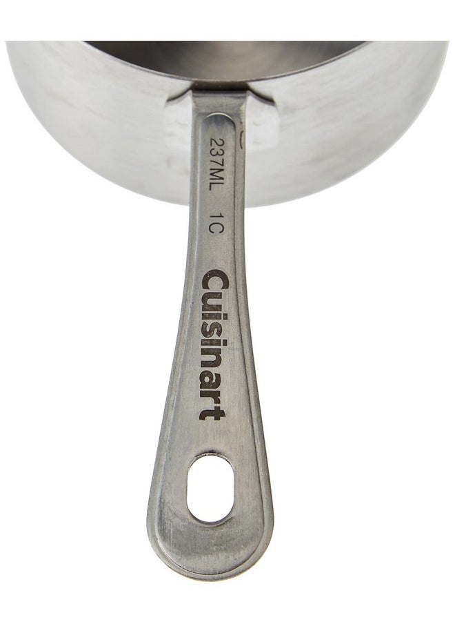 كويزينارت أكواب قياس من الفولاذ المقاوم للصدأ من كوزينارت CTG-00-SMC، مجموعة من 4 قطع، فضية  - Image 3