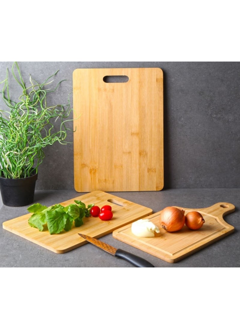 3-Piece Bamboo Cutting Board Set Bamboo Cutting Board Set - pzsku/Z962C5F6ACF76DC0146DEZ/45/_/1725794647/e8f4cf48-20f2-4149-9533-9076e1aae077