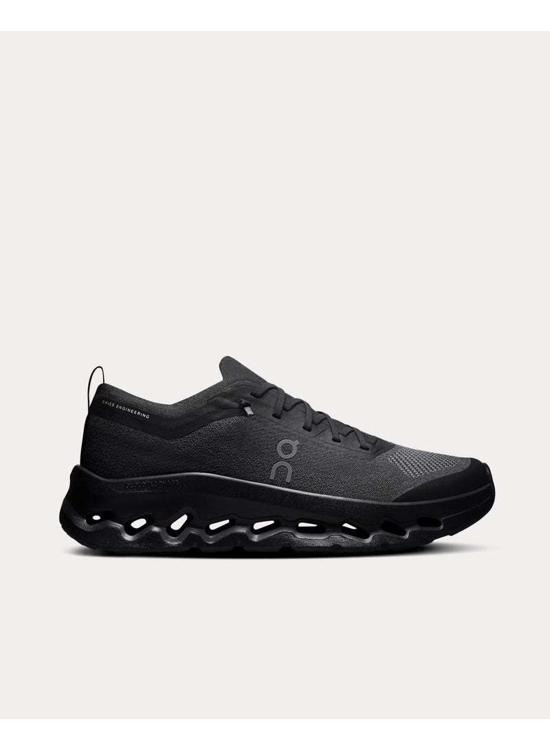 On Running Cloudtilt Moon Black / Black Low Top Sneakers - Image 2